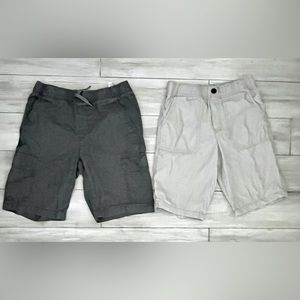 Boys shorts - 2 pair. Size 10 & 10/12. Comparable fit